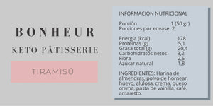Tiramisú individual