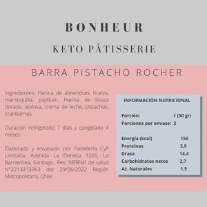 Barra pistacho Rocher