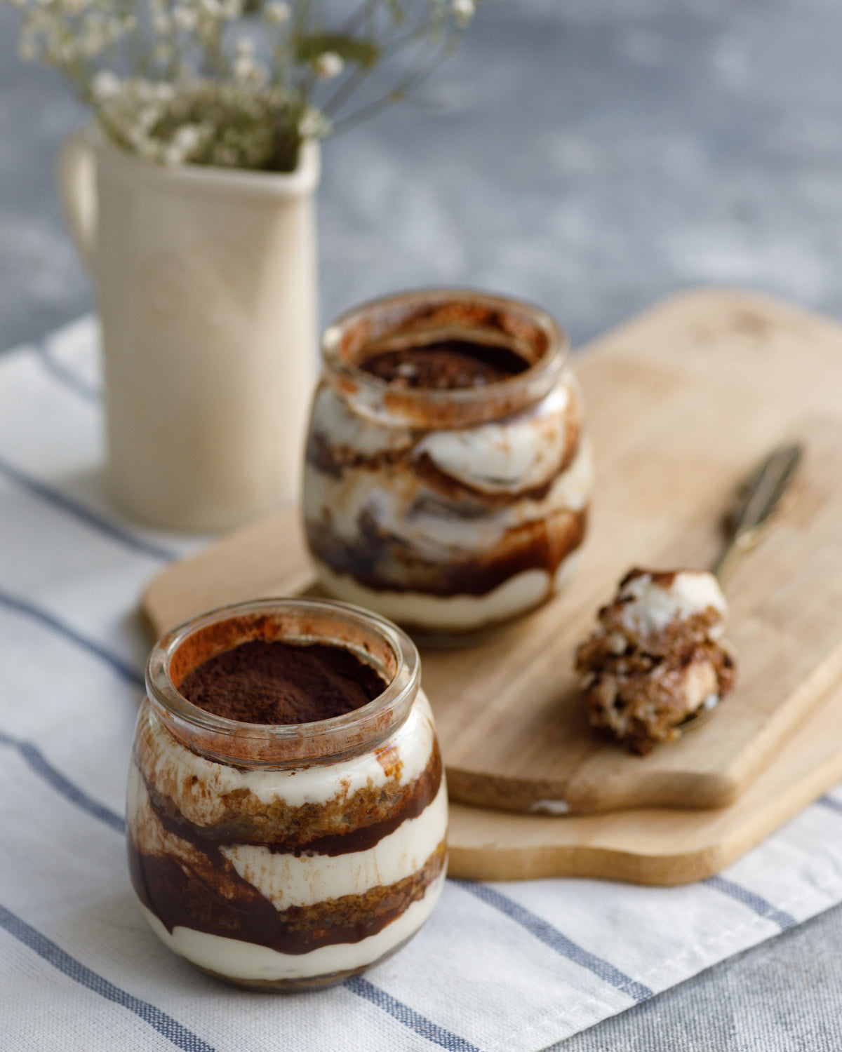 Tiramisú individual