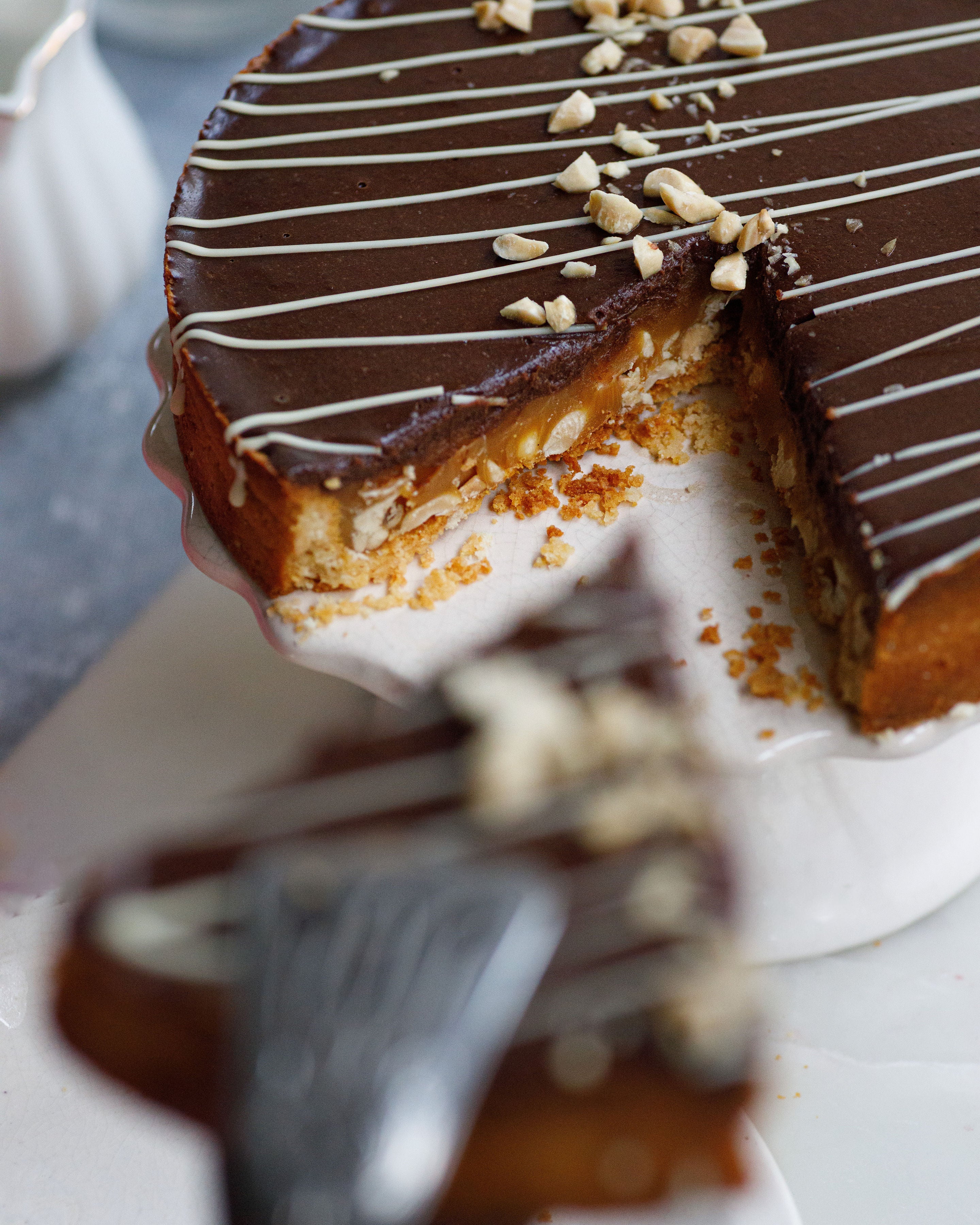 Tarta Snicker