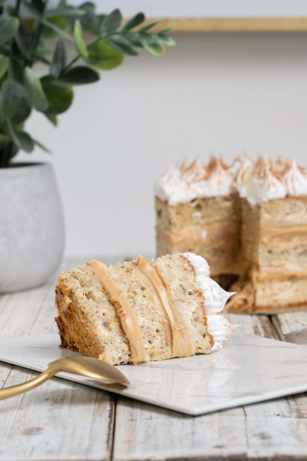 Torta 3 leches sin lácteos